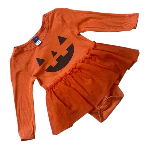 Old Navy Orange Pumpkin Kids Costume-Dress size 12-18 months - Picture 1 of 7